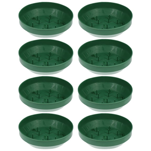TABLZONE Green Floral Foam Tray Plastic Fixing Tray for Home Flower Arrangement Supplies