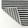 thumbnail image 6 of JONATHAN Y SCANDINAVIAN 5 x 8 Area Rug, Aarhus Minimalist Striped - Black/White, SCN102F-5, 6 of 7