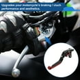 thumbnail image 3 of Short Long Brake Clutch Levers for Kawasaki ZX7R/ZX7RR 1989-2003 Adjustable Motorcycle Handlebar Brake Lever Aluminum Alloy Black Handle Red End, 3 of 6