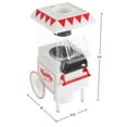 thumbnail image 2 of Air Popper Popcorn Maker – Vintage-Style Countertop Popper Machine with 6-Cup Capacity by Great Northern Popcorn Company (White), 2 of 2