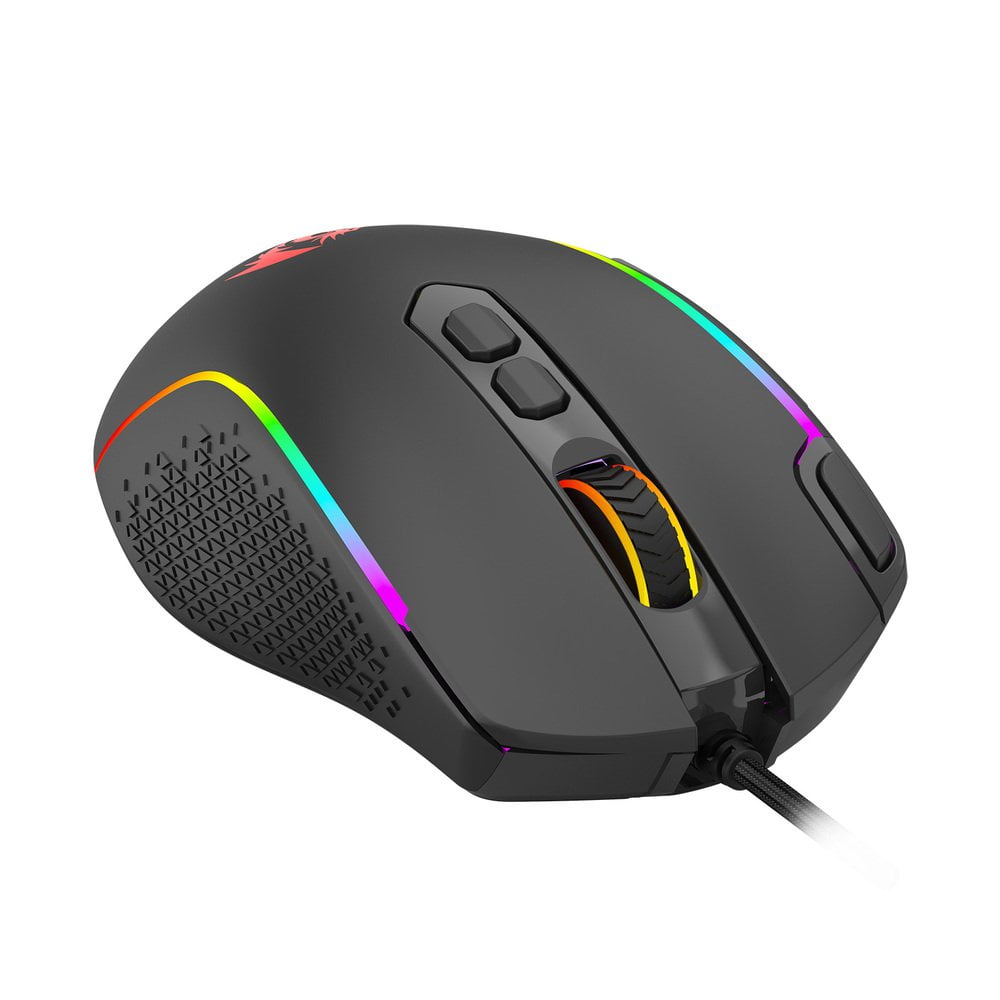 Redragon Ardal M615 gaming mouse, with RGB streaming lights, 8 buttons, 7200 DPI