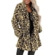 thumbnail image 5 of Pntutb - Abrigo largo para mujer con bolsillo de imitación de leopardo, cálido, cálido, para invierno Pntutb Pntutb-4581, 5 of 9