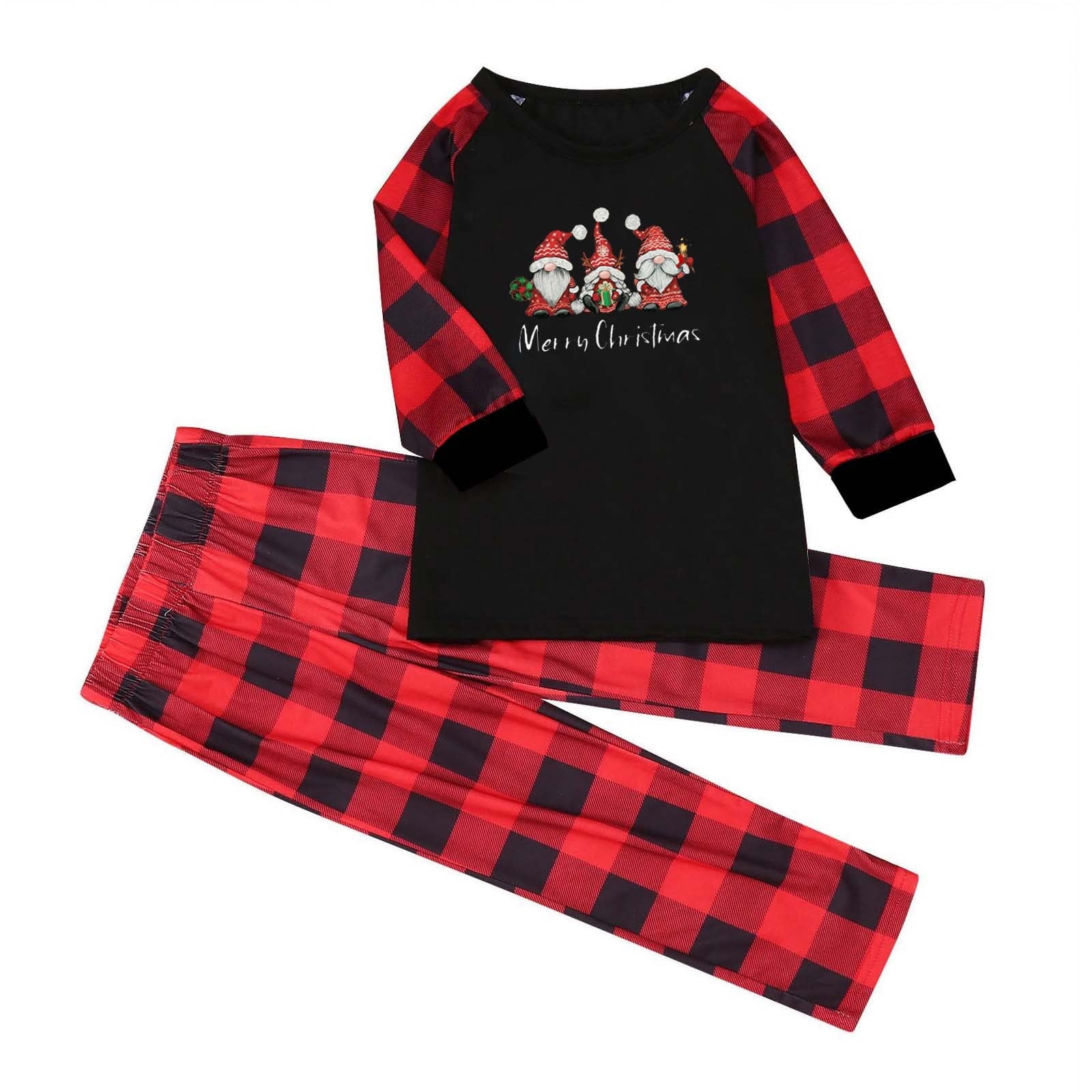 Pjs for Teen Girls Christmas Baby Kids Child Printed Top Pants Family Matching Pajamas Set Plus Size Pajamas on Clearance