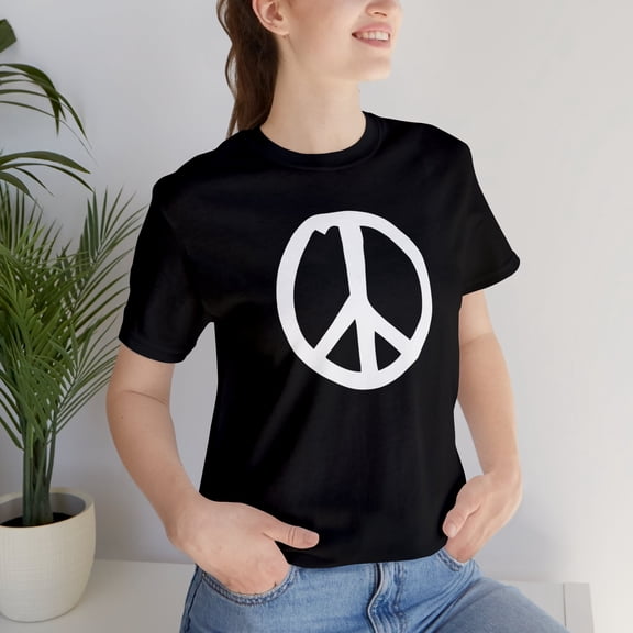 Peace Sign Unisex Jersey Short Sleeve Tee