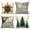 Christmas-2, variant on Hanmun 4PCS Christmas Linen Pillow Case 18 x 18 Inch Winter Xmas Holiday Farmhouse Decoration