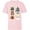 Soft Pink, variant on Star Wars Grogu Halloween Costumes - Short Sleeve T-Shirt for Kids - Customized-Red