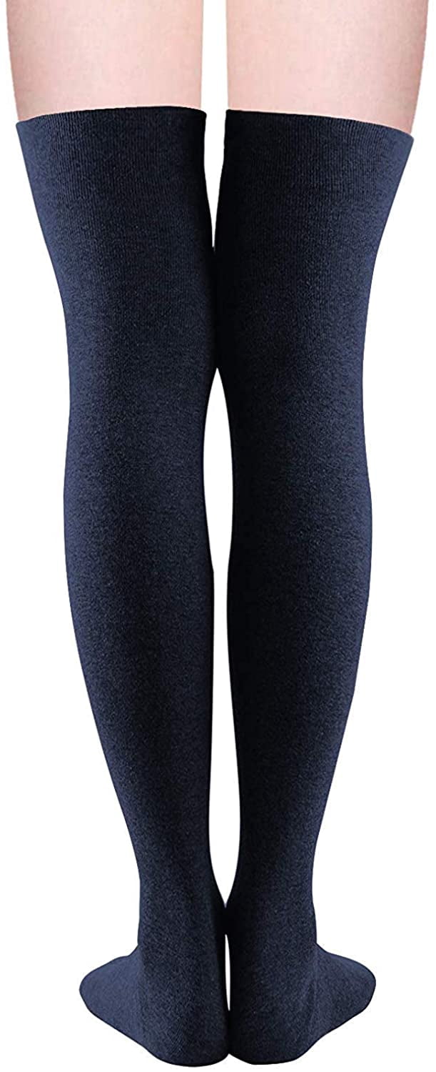 EAYY Women Over Knee Thigh High Socks 
