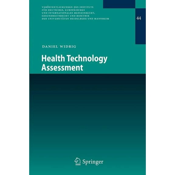 VerÃ¶ffentlichungen Des Instituts FÃ¼r Deu Health Technology Assessment, Book 44, (Paperback)
