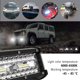 thumbnail image 5 of Muyoka Barra de luz de trabajo LED de 7 pulgadas, barra de luz de conducción impermeable todoterreno, barra de luz LED de haz combinado de inundación puntual de 120 W para camiones, barcos, motociclet Muyoka Hogar, 5 of 6