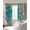 Blue, variant on Ocean Red Octopus Blackout Curtains for Bedroom/Living Room, Thermal Insulated Kitchen Curtains, Coastal Anchor Sea Boat Retro World Map Grommet Darkening Window Treatment Drapes 27.5"x39"x2