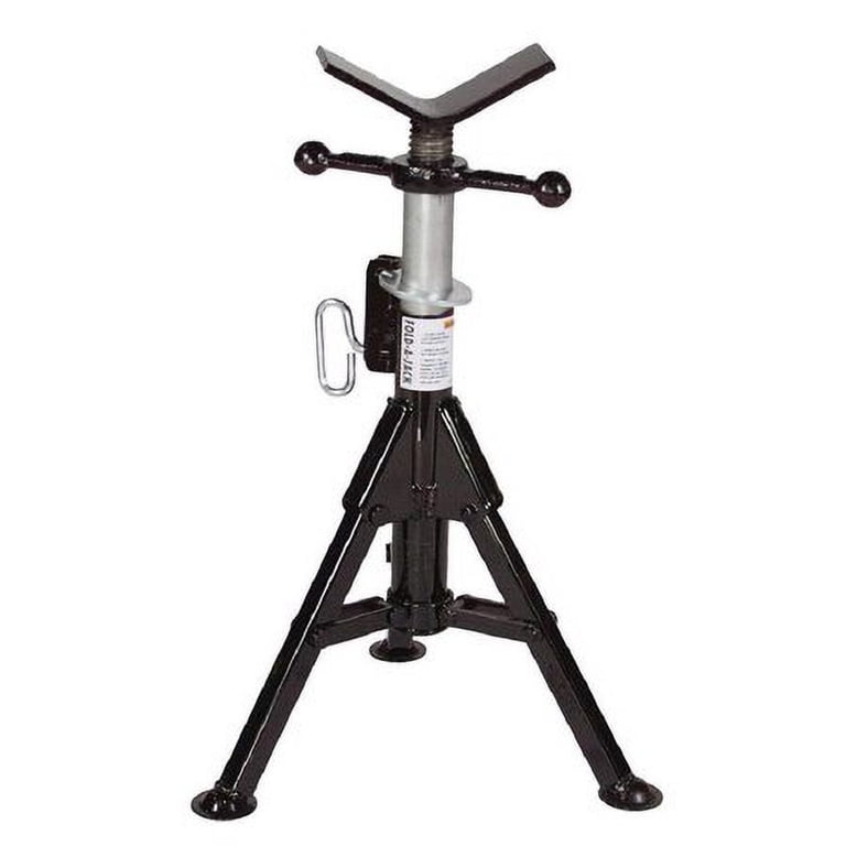 ST-981 Lo Fold-A-Jack Stand with Vee Head Pipe - Walmart.com