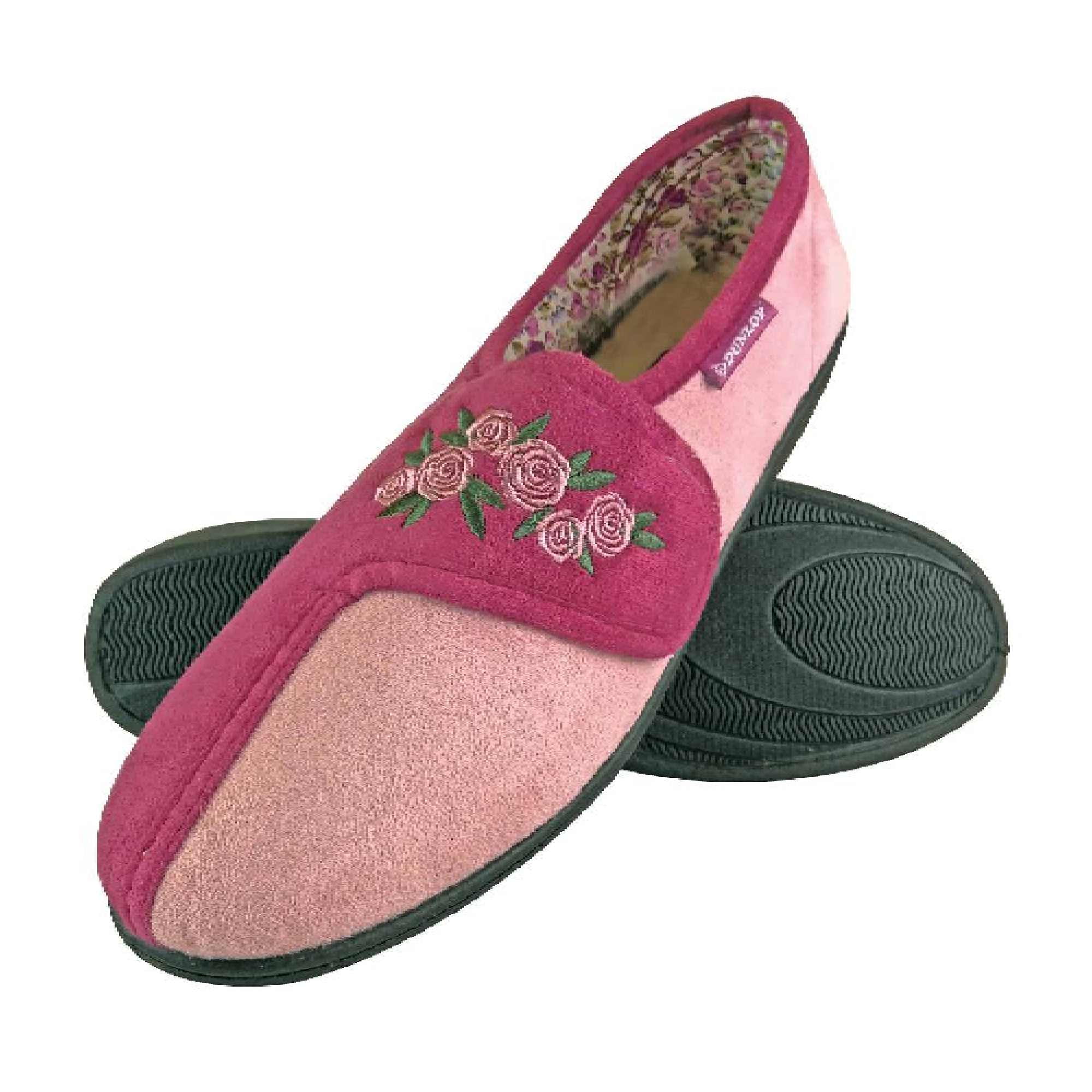 wide fit slippers for elderly