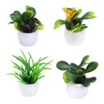 thumbnail image 1 of Mini casa de , muebles de de plástico, Micro paisaje, sala de , dormitorio, 1:12, modelo de bonsái artificial pa Yotijar Plantas en macetas para casas de muñecas, 1 of 3
