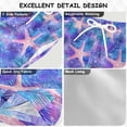 thumbnail image 2 of FORMRS Boys Swim Trunks Quick Dry Mesh Liner Boardshorts Sizes XS-XL, Pink Starfish Pattern, 2 of 7