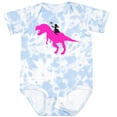 thumbnail image 3 of Inktastic Princess Riding Her T-rex Girls Baby Bodysuit, 3 of 5