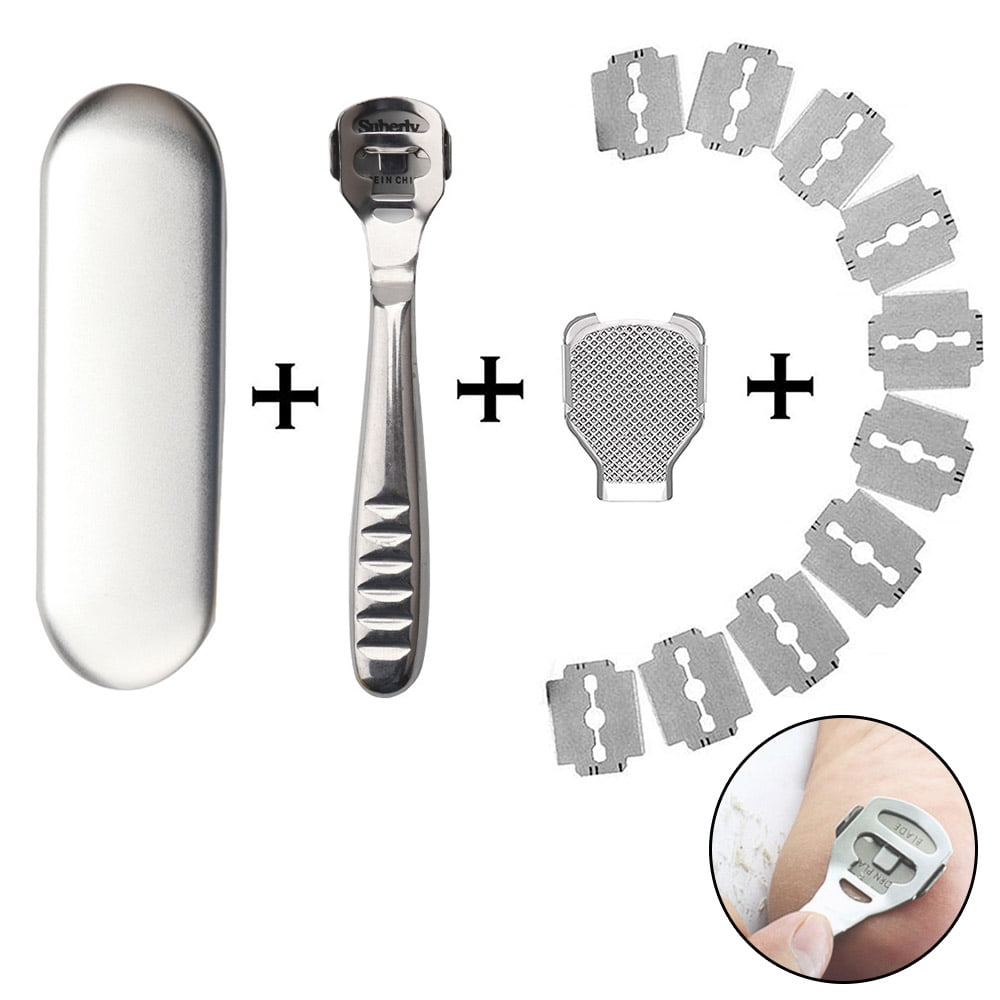 Cribun Pedicure Callus Shaver Foot File Care Hard Skin Remover Callus