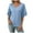Sky Blue, variant on White Crew Neck Tshirt Women Womens Tops for Summer Short Sleeve T Shirts for Women Shop All