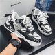 thumbnail image 4 of Zapatos para hombre, Zapatillas deportivas con plataforma a la moda para hombre, diseño de tendencia 20224, zapatos para monopatín con grafiti, zapatillas de tenis para hombre, 4 of 5