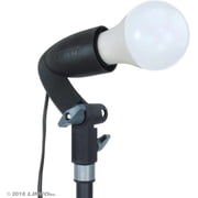 LINCO LED Photography Studio Lighting Backdrop Stand Kit 3 Color Muslin (Black/White/Green) Background Support Kit-AM243