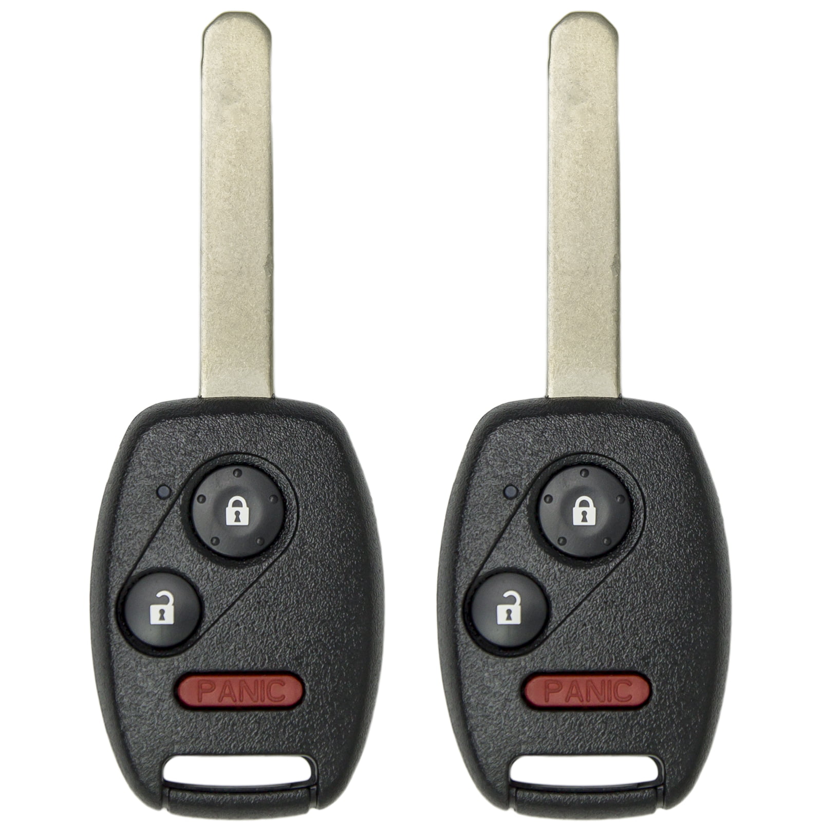 Keyless2Go New Uncut Keyless Remote Combo Flip Key Fob for Vehicles That Use FCC KBRASTU15