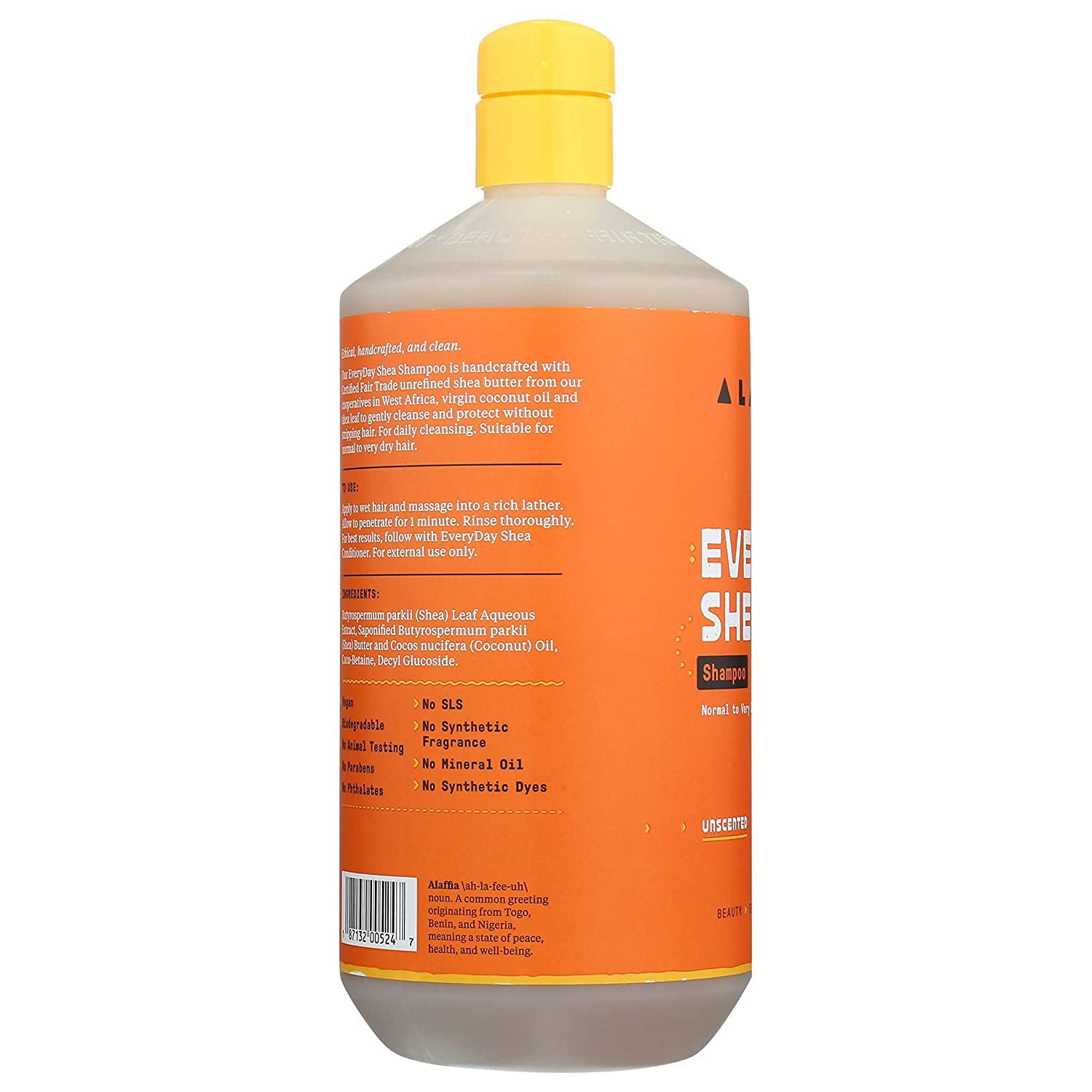 Everyday Shea Moisturizing Unscented Shampoo  - 1 Each - 32 Fz