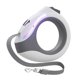 thumbnail image 2 of Correa retráctil para perro con luz LED Yuyangstore Correa con asa Blanco, 2 of 8