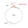 thumbnail image 3 of 1pc Simple White Rice Bead Conch Shell Bracelet for Women Elegant Natural Shells Wristband Wedding Holiday Beach Jewelry, 3 of 5