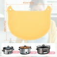 EUWBSSR Reusable Silicone Slow Cooker Liners, Leakproof, Fits 6-8
