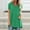 01Green, variant on pbnbp Plus Size Tunic Tops for Women Casual Solid V Neck Short Sleeve Dressy Blouses Flowy Loose Shirts for Women 2023 TrendyWomen