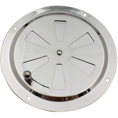 

Round Ventilation Grill Adjustable Ventilation Opening Stainless Steel Ventilation Vent Air Inlet and Exhaust 125mm—BR-Vie
