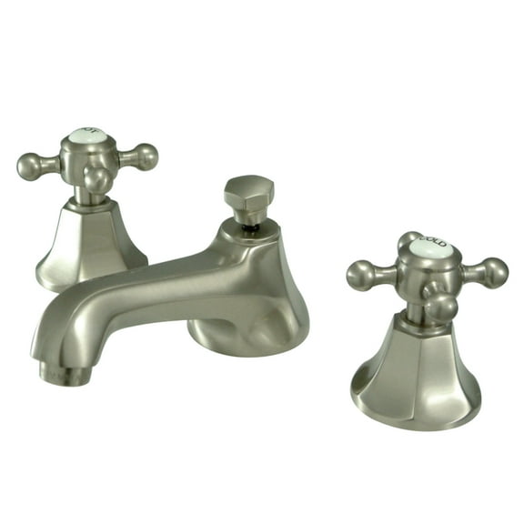 Kingston Brass KS4468BX 8 in. Widespread Bathroom Faucet, Brushed Nickel