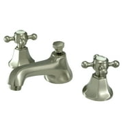 Kingston Brass KS4468BX 8 in. Widespread Bathroom Faucet, Brushed Nickel