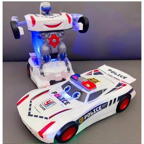 Smart Remote Control Transforming Car Robot -automatic Transformation The Ultimate Toy For Kids And Collectors