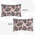 thumbnail image 2 of Balery Black Snake Bedding Queen Pillow Cases - Envelope Closure - Soft Brushed Microfiber Fabric - Shrinkage and Fade Resistant Pillow Cases-14"x20", 2 of 6