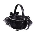 thumbnail image 4 of Cesta de regalo romántica para niña, ligera y de satén negro. Estilo B, 4 of 9