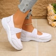 thumbnail image 6 of Wowcloth Women's Wedge Heel Slip-On Shoes – Breathable Mesh Low-Cut Comfortable Casual Fashion Footwear for Everyday Wear, 6 of 9