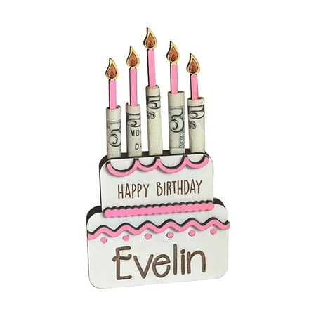 

Personalized Birthday Money Holder | Birthday Gift | Birthday Cake Money Holder