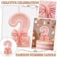 thumbnail image 2 of Decorative Birthday Number Candle Cartoon Style Cake Topper for Anniversary Events Party Supplies Number 2, 2 of 6