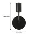 thumbnail image 2 of Light Fixture Metal Wall Lamp Base Lamp Holder Chic Metal Screw Lamp Accessory, 2 of 9