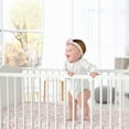 thumbnail image 2 of Sweet Jojo Designs Floral Pink and White Fitted Crib Sheet, 2 of 6