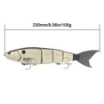 thumbnail image 2 of 5uds. Cebo de pesca artificial articulado 2 anzuelos Swimbait para la pesca de lubina (LK087 05), 2 of 2