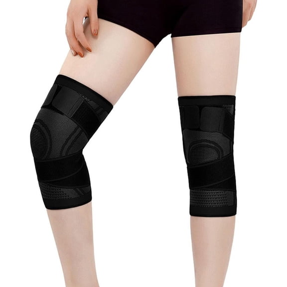 Copper Knee Sleeve Compression Brace - Patella Support Stabilizer for Sports, Gym, and Joint Pain Relief, Adjustable Fit for Men and Women
