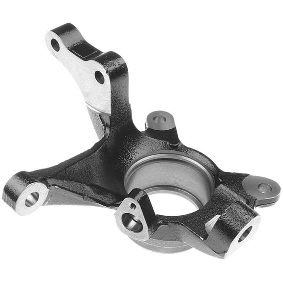 A-Premium Steering Knuckle Spindle Compatible with Hyundai Elantra 2001-2006 Front Driver Side with 4-Wheel ABS