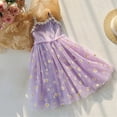 thumbnail image 4 of Pounoo Womens Sundresses Halter Neck Rose Decor Tulle Skirt Lightweight Sweet Style (For Small Wearers) Gift, 4 of 6