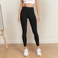 thumbnail image 5 of Anti Cellulite Leggings, 3D Compression High Waisted Butt Lifting Yoga Pants, Breathable Stretch Opaque Workout Tights with Tummy Control for Women, 5 of 6