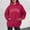 Red, variant on Hoodies for Women Crewneck Loose Fit Holiday Tops Boston Print Long Sleeve Fall Basic Sweatshirts