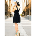 thumbnail image 3 of Vestido Casuale Unitalla Mujer Vestido Corto Midi Outfit Casual, 3 of 5