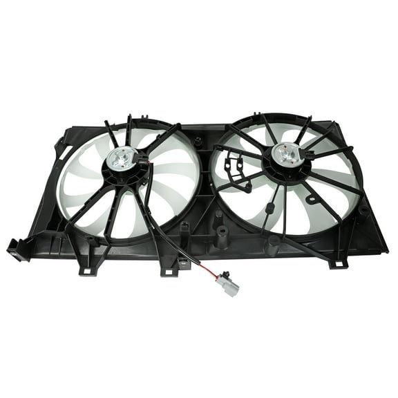CCPAO Dual Condenser Radiator Cooling Engine Fan Fits for 2012-2017 Toyota Camry 2.5L L4
