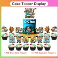 thumbnail image 4 of Dog Man Party Supplies for Boy Decorations Paper Plates Tableware Balloons Birthday Decor Cake Topper Fans Banner Backdrop, 4 of 7