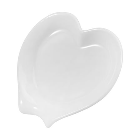 FRCOLOR Ceramic Spoon Rest for Kitchen Counter Black Porcelain Utensil Holder for .8 Inches